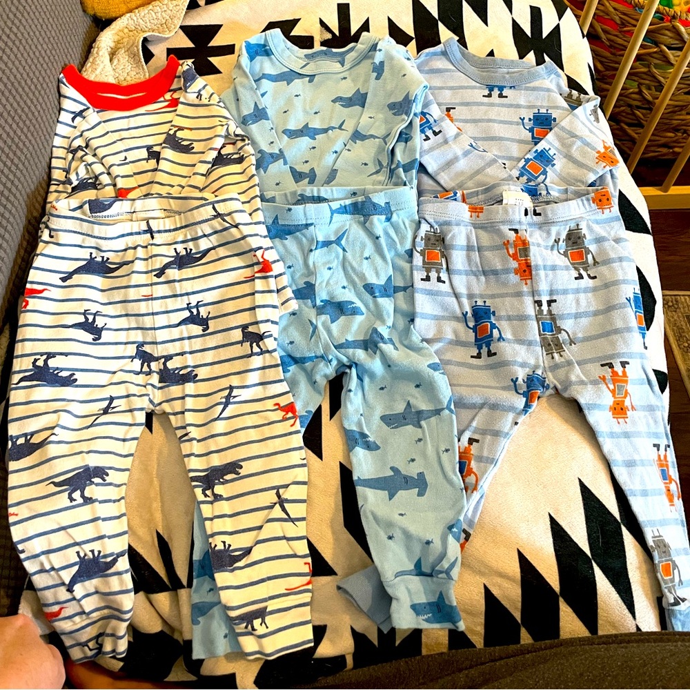 Set of 3 pairs! Baby Gap pajamas